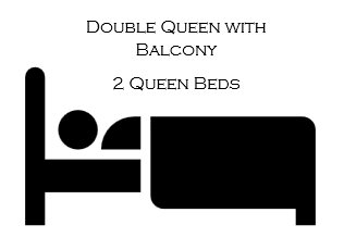 Double Queen Balcony Room