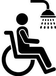 ADA Roll-In Shower ADA-RIS